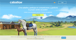 Desktop Screenshot of caballow.com